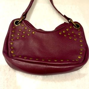 Jaspal designer burgundy purse